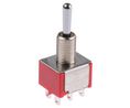 Miniature Toggle Switch ON-ON-ON 2 A 2CO Soldering Lugs